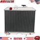 Radiateur à 3 Rangées Compatible Avec Ford Gp 1941-1952 Et Jeep Willys Mb Cj-2a M38 L4 L6