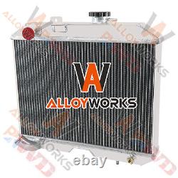 Radiateur en aluminium 3 rangées 5241 pour Jeep Willys MB/CJ-2A/M38 Ford GPW 1941-1952