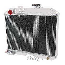 Radiateur en aluminium à 3 rangées ASI pour Jeep Willys MB/CJ-2A/M38 Ford GPW de 1941 à 1952
