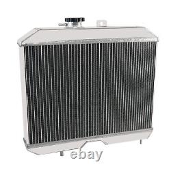 Radiateur en aluminium à 3 rangées ASI pour Jeep Willys MB/CJ-2A/M38 Ford GPW de 1941 à 1952