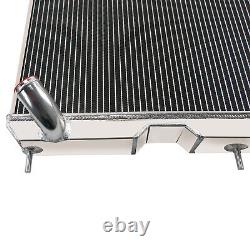 Radiateur en aluminium à 3 rangées compatible avec Jeep Willys CJ2 CJ-2A CJ3 M38 / Ford GPW 1941-1952