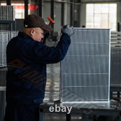Radiateur en aluminium à 3 rangées compatible avec Jeep Willys MB/CJ-2A/M38 Ford GPW 1941-1952