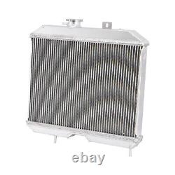 Radiateur en aluminium à 3 rangées compatible avec Jeep Willys MB/CJ-2A/M38 Ford GPW 1941-1952
