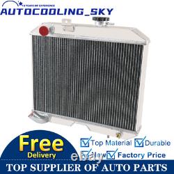 Radiateur en aluminium à 3 rangées pour Jeep Willys CJ2 CJ-2A CJ3 M38 Ford GPW de 1941-52 1950.