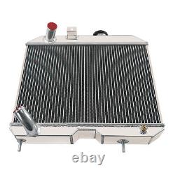 Radiateur en aluminium à 3 rangées pour Jeep Willys CJ2 CJ-2A CJ3 M38 / Ford GPW de 1941 à 1952