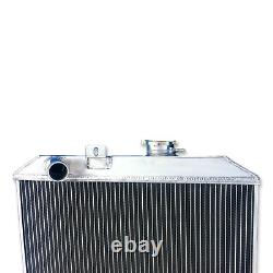 Radiateur en aluminium à 3 rangées + ventilateur pour Jeep Willys MB/CJ-2A/M38/Ford GPW 1948 de 1941 à 1952