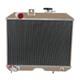 Radiateur En Aluminium &agrave; 4 Rang&eacute;es Pour Jeep Willys 1941-52, 1949 Cj2, Cj-2a, Cj3, M38, Ford Gpw
