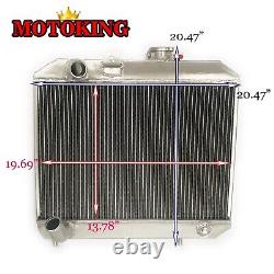 Radiateur en aluminium pour Jeep Willys M38 CJ-2A CJ-3A CJ2A MB Ford GPW de 1941-1952