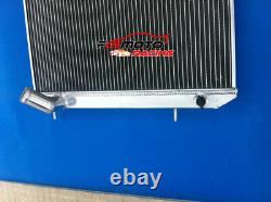Radiateur en aluminium + ventilateur pour Jeep Willys CJ2 CJ-2A CJ3 M38 Ford GPW 1941-1952