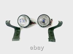 S'adapte aux Jeep Willys MB Ford Gpw phare + paire de supports gauche et droit