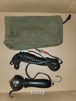 Sac en toile OD du Signal Corps de la Seconde Guerre mondiale avec fermeture éclair pour Jeep Ford GPW GPA Willys MB