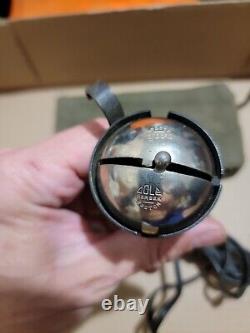 Sac en toile OD du Signal Corps de la Seconde Guerre mondiale avec fermeture éclair pour Jeep Ford GPW GPA Willys MB