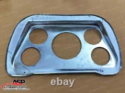 Tableau de bord du tableau de bord en chrome avec compteur pour Willys Jeep MB/GPW