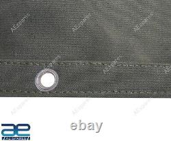 Toit en toile souple d'été vert militaire pour Jeep Willys Ford MB GPW G-503 S2u
