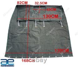 Toit souple d’été en toile vert militaire pour Jeeps Willys Ford MB GPW G-503