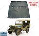 Toit Souple D'été En Toile Vert Militaire Pour Jeeps Willys Ford Mb Gpw G-503 Gec
