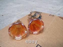 Vases de fleurs en soie ancienne des années 1930 pour voitures anciennes GM Ford Chevy Hot rat Rod bomb