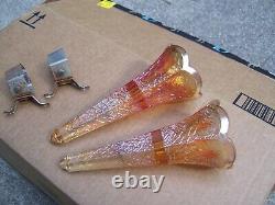 Vases de fleurs en soie ancienne des années 1930 pour voitures anciennes GM Ford Chevy Hot rat Rod bomb