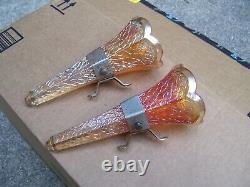 Vases de fleurs en soie ancienne des années 1930 pour voitures anciennes GM Ford Chevy Hot rat Rod bomb