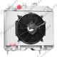 Ventilateur De Carénage De Radiateur à 3 Rangées Pour Jeep Willys Mb/cj-2a/m38/ford Gpw 1941-1952 1948