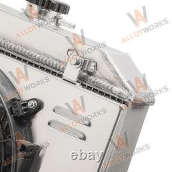 Ventilateur de carénage de radiateur à 4 rangées pour Jeep Willys MB 2A M38 Ford GPW moteur de 1941-1952 42