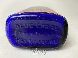 Vintage Nos Gm Blue Coral Car Auto Wax Etiquette De Bouteille General Motors Rare