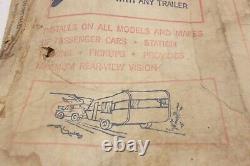 Vintage Nos Pathfinder Car Truck Extérieur Chrome Accessoires De Remorquage Miroir Camper