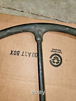 Volant à rayons en métal d'origine pour Willys MB Ford GPW Jeep Référence pièce A535 G503