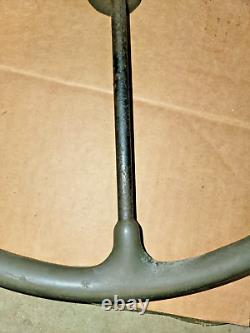 Volant à rayons en métal d'origine pour Willys MB Ford GPW Jeep Référence pièce A535 G503