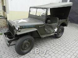 Willy's Jeep Mb, Ford Gpw, Jeep Ma De Willy, Allemagne, Deux Ans, Halbe Türen