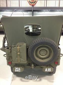 Willys Jeep Mb, Ford Gpw, Sommerverdeck Original U. S. Stoff, Haut
