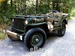 Willys MB Ou Ford Gpw Seconde Guerre Mondiale Armée Jeep Militaire Cadre Du Siège Arrière Fabriqué Aux États-unis